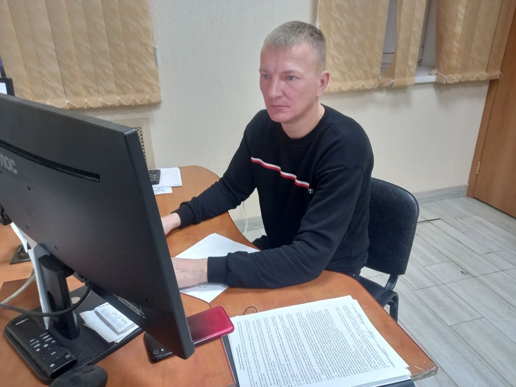 Старший диспетчер ОДС рубцовского подразделения СГК Василий Проскурин