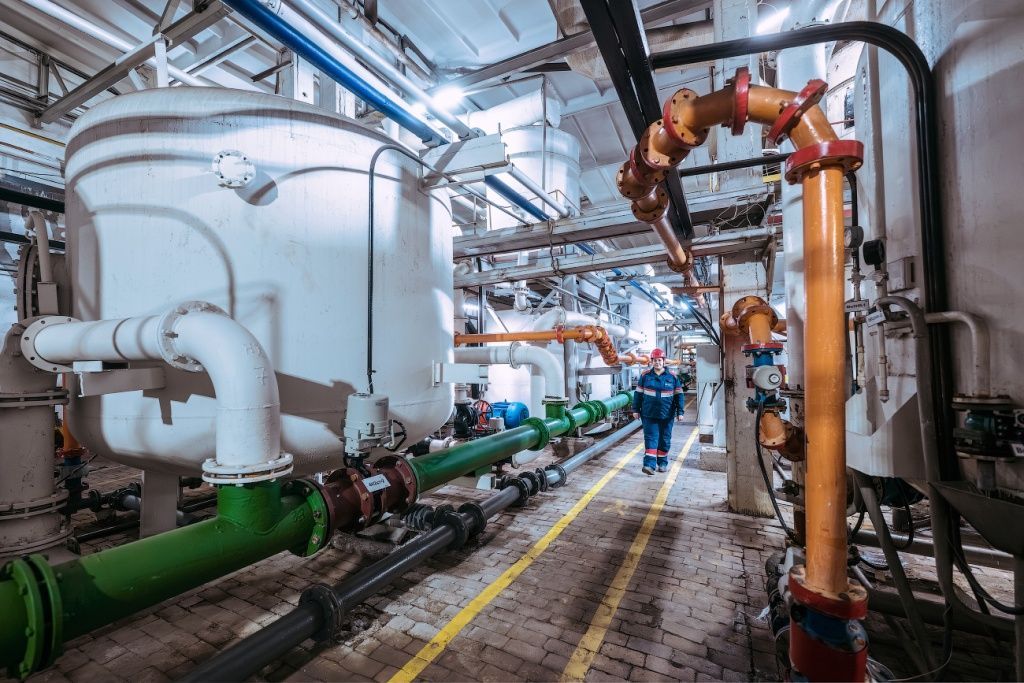 В химцехе по-своему красиво. И это точно поймут те, кто любит крупное производство 