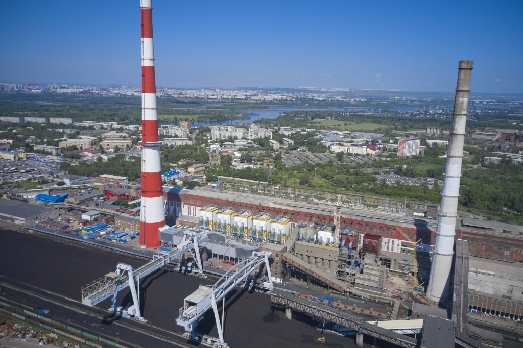 До конца 2023 года на Красноярской ТЭЦ-1 введут в эксплуатацию оба новых агрегата