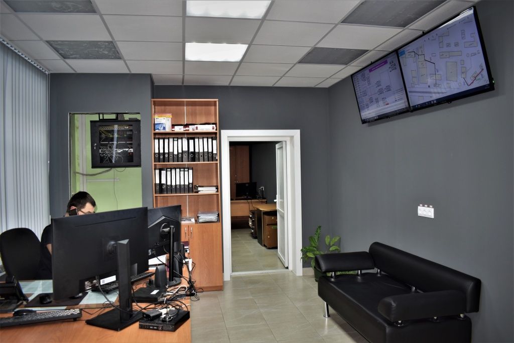 Зал диспетчеров тепловых сетей