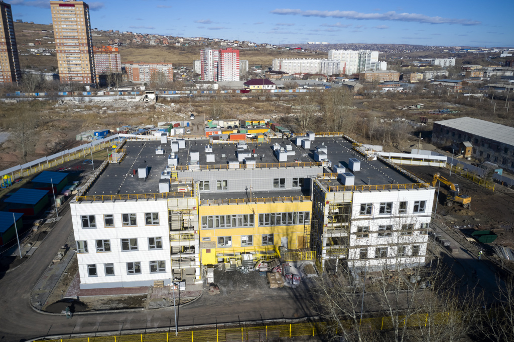 В Красноярске СГК досрочно подключила к теплосетям четыре крупных социальных объекта