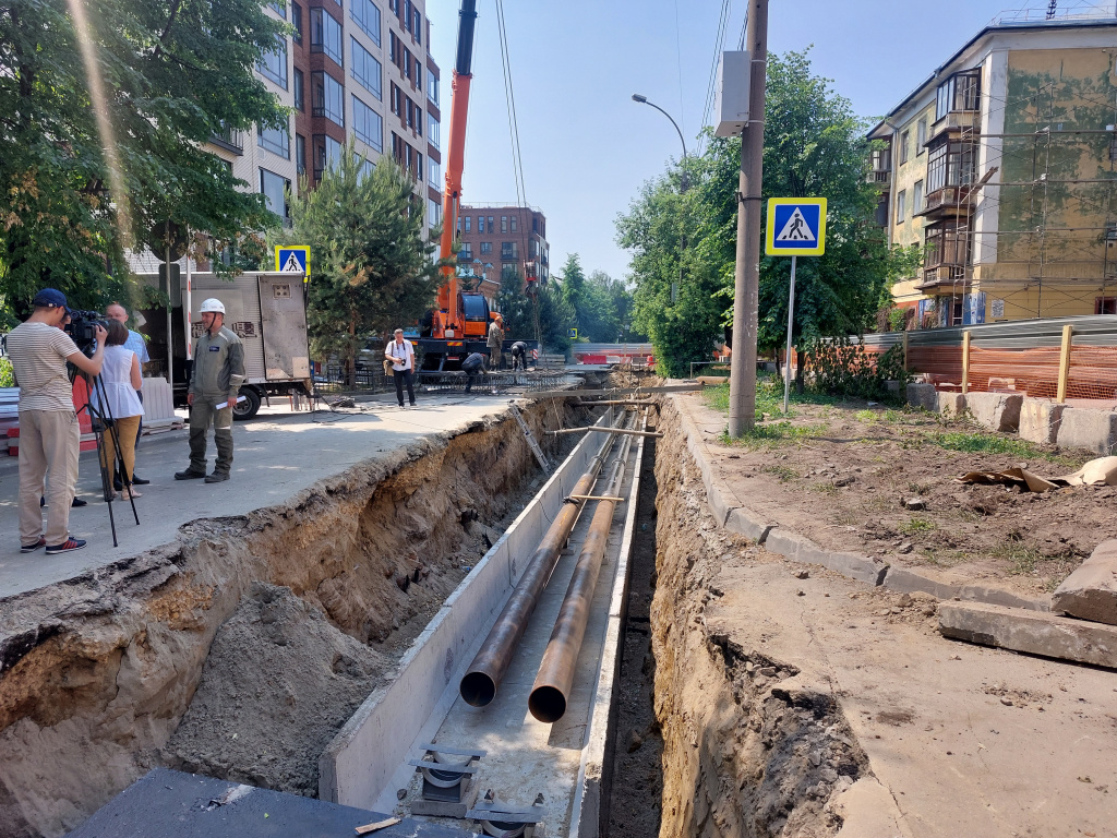 Реконструкция на Чаплыгина идет с опережением графика