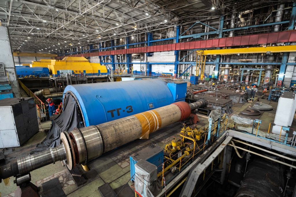 Ремонт одного из энергоблоков ТЭЦ-5 &mdash; самый крупный проект ремонтной компании. На фото &mdash; капитальные работы на энергоблоке №3 в 2025 году 