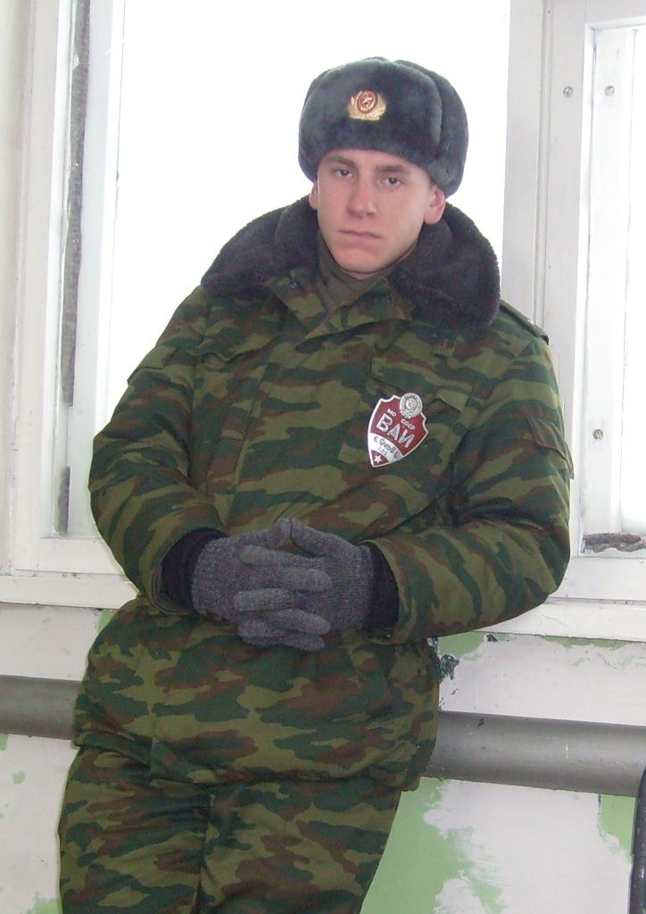 Денис Гревцов в период срочной военной службы