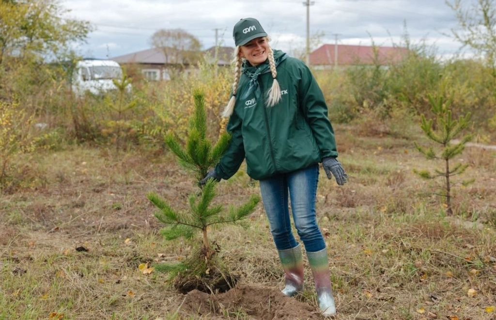 Активисты Абаканской ТЭЦ за несколько лет высадили в Хакасии около 3000 деревьев 