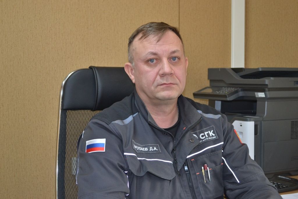 Директор Барнаульской ТЭЦ-2 Дмитрий Александрович Коротаев