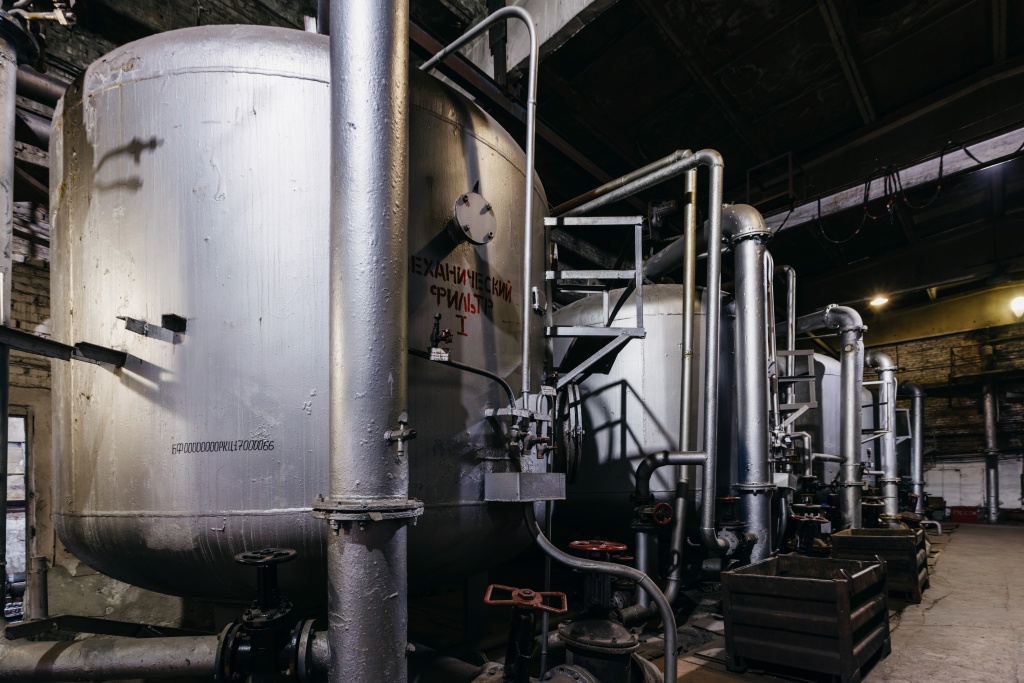 Химический цех ЮТС круглый год занимается подготовкой сетевой воды