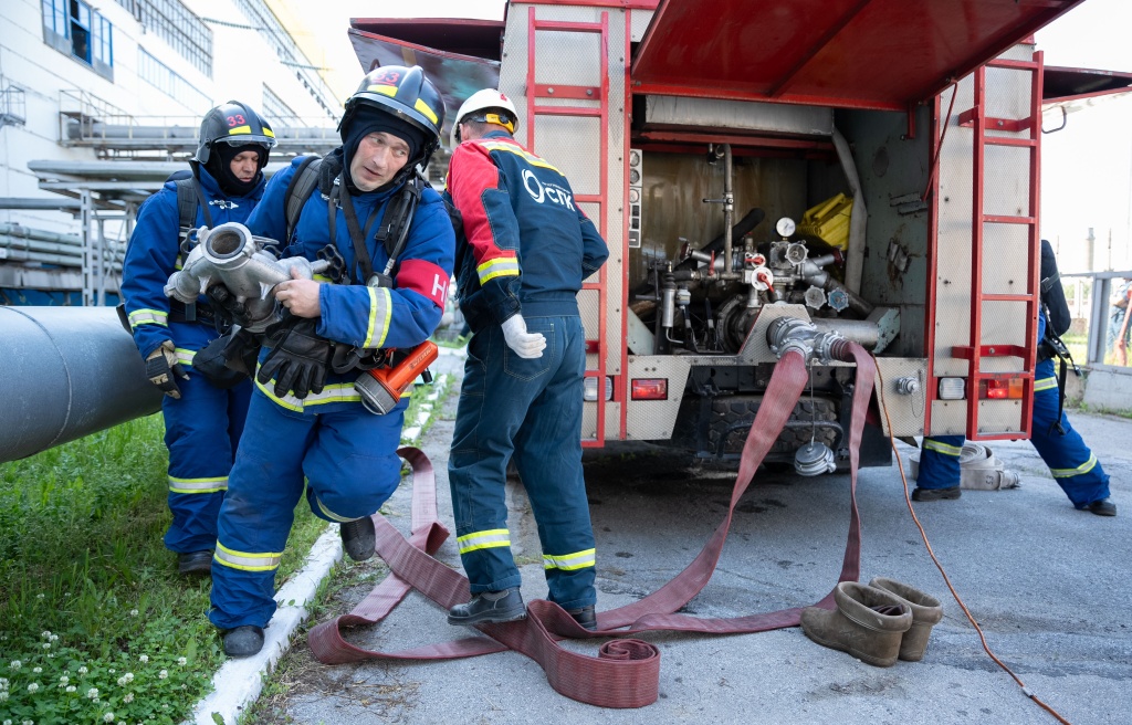 Огнеборцы ПЧ № 33 начинают боевое развёртывание