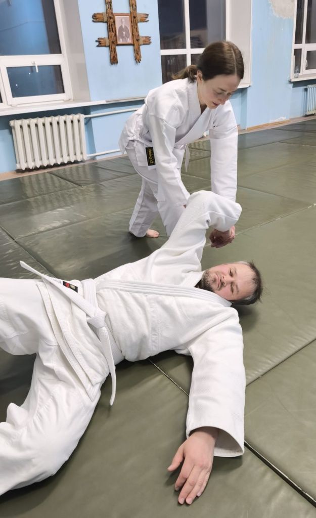 В память об отце Елена Сокольских вернулась к занятиям айкидо 