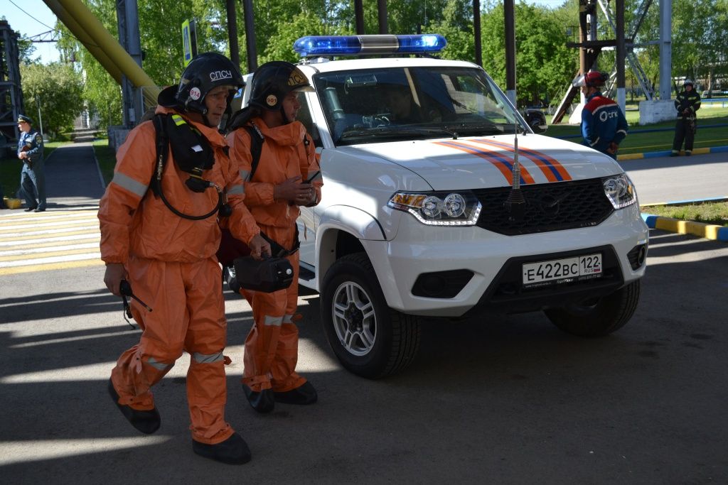Одним из первых этапов тренировки стала проверка объекта на радиоактивное излучение 