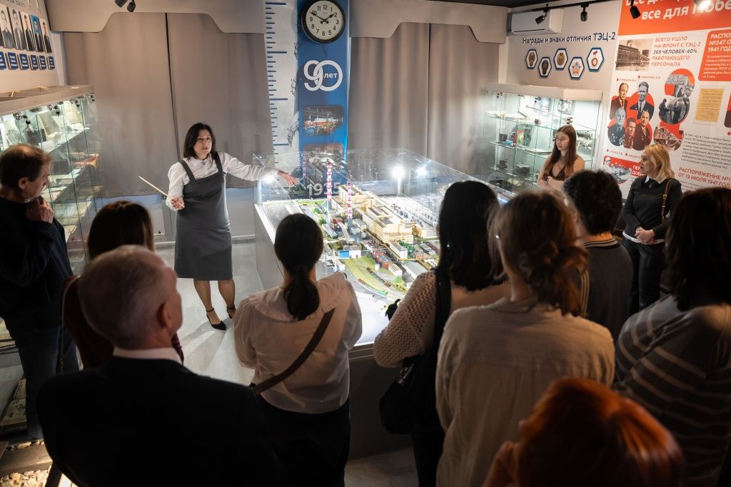 Гордость музея — миниатюрная модель ТЭЦ Гордость музея — миниатюрная модель ТЭЦ