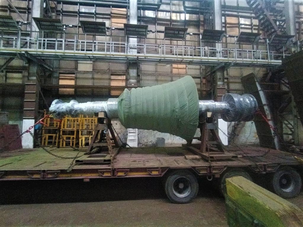 Часть ротора среднего давления совершила автопутешествие в Екатеринбург 