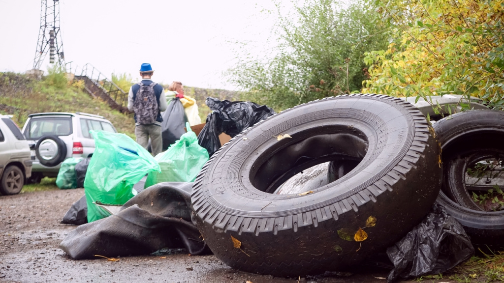«Чистые Игры» вместе с СГК в Новокузнецке: 5 территорий, 725 мешков мусора