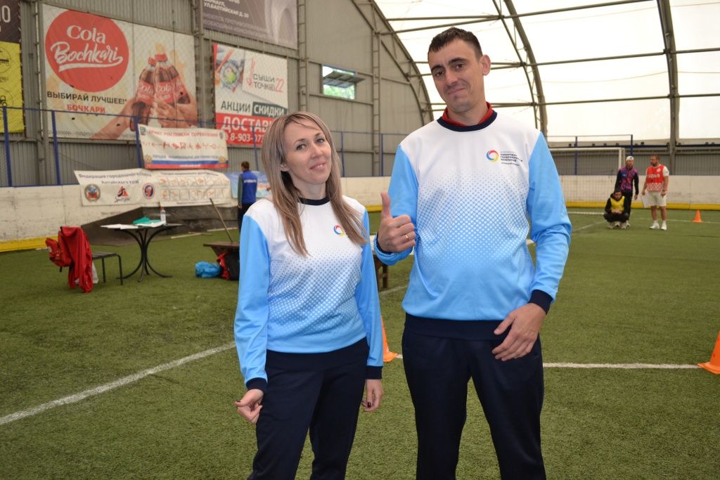 Григорий Иванов и Марина Поварова сыграли в городки за &laquo;СГК-Алтай&raquo; 