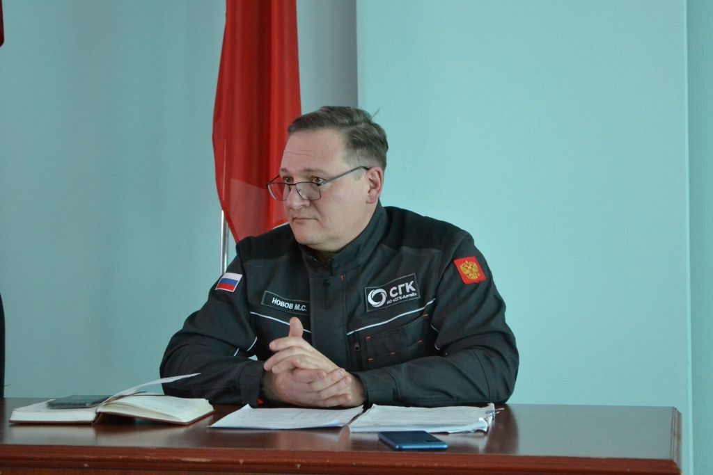 Директор Рубцовского теплоэнергетического комплекса Максим Новов