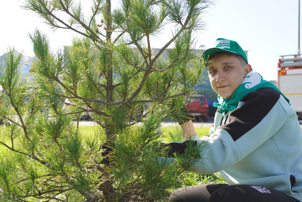 Дмитрий Чефарин, молодой сотрудник Ново-Кемеровской ТЭЦ, — новый участник «Зелёной дружины СГК»