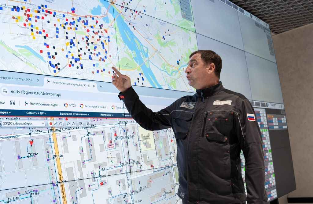 Главный инженер Новосибирской теплосетевой компании Сергей Срыбных