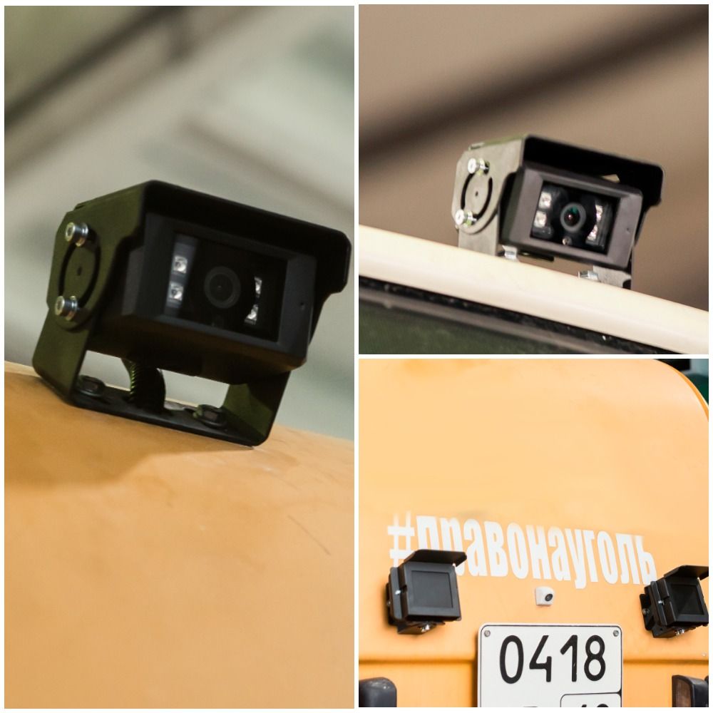 Система обзора и контроля: передняя камера, задняя камера, инфракрасные датчики