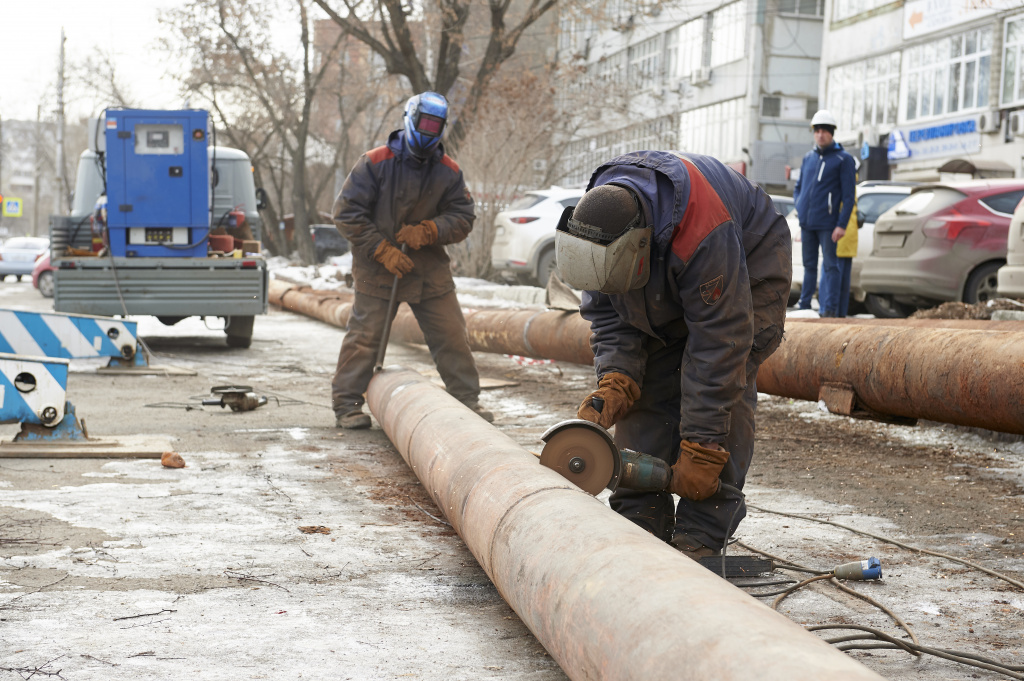 СГК завершает очередной этап работы на улице Новосибирской в Красноярске и заходит на новые участки