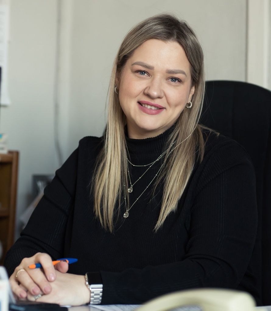 Диспетчер автотранспорта Кемеровской теплосетевой компании Екатерина Порошина 