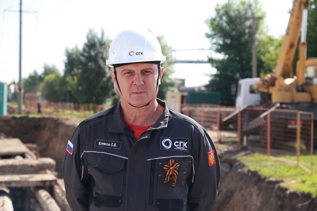 Главный инженер барнаульского теплосетевого подразделения СГК Сергей Климов