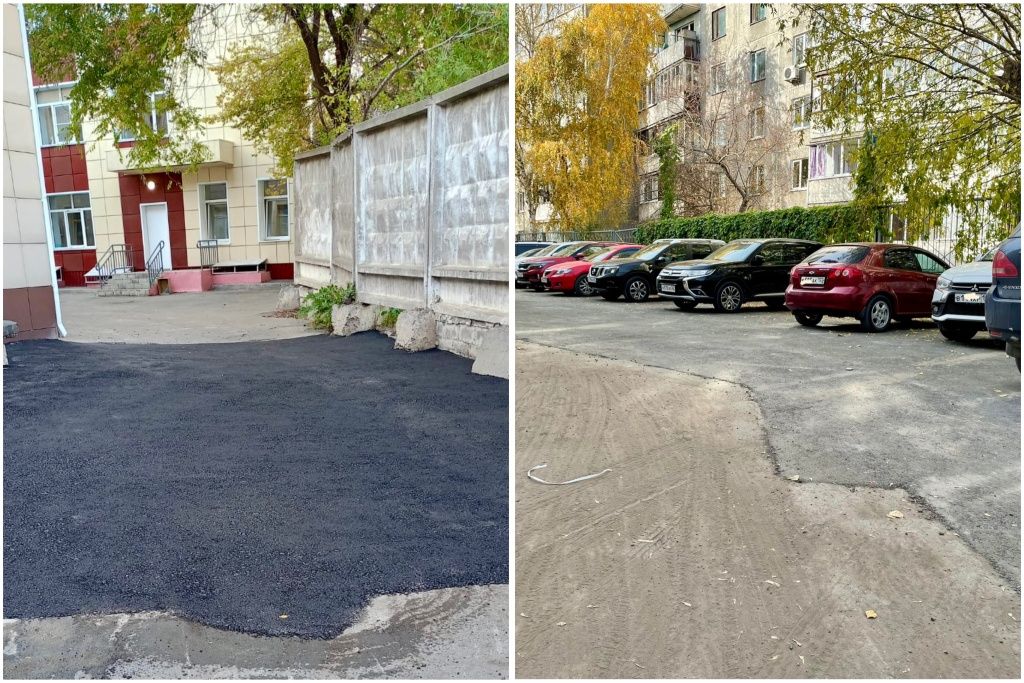 Недавно благоустройство коснулось территорий роддома и стоматологии 