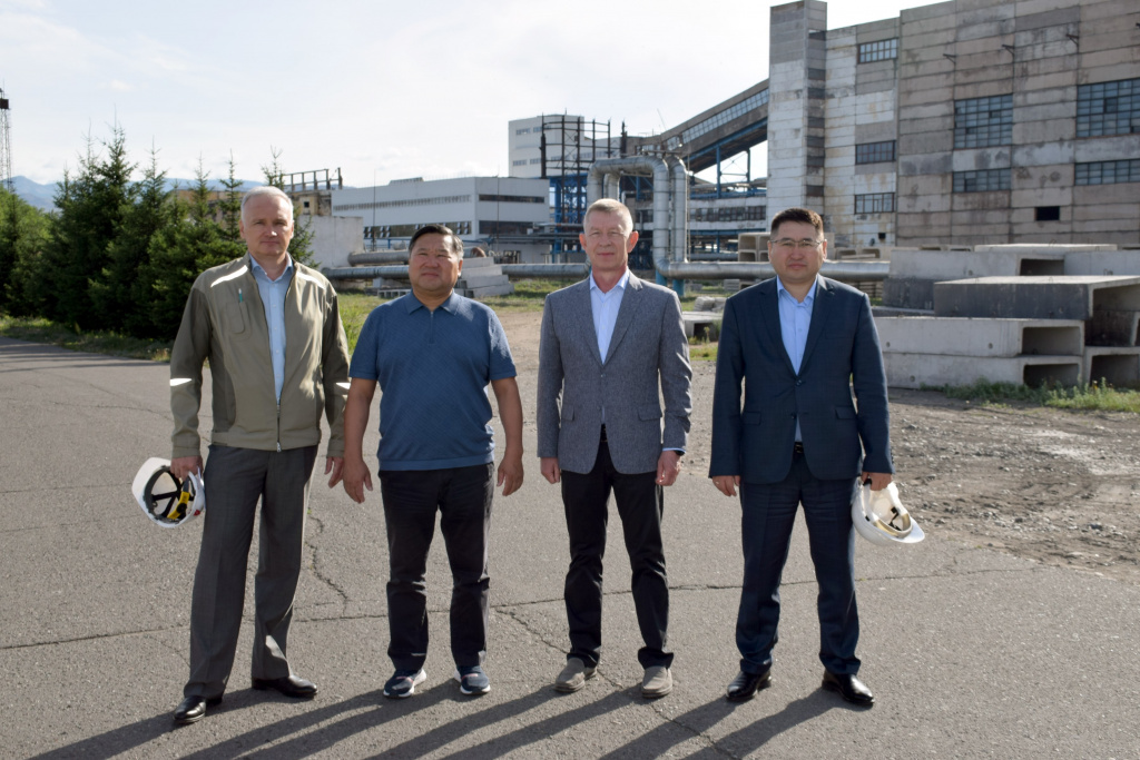 Глава Республики Тыва проконтролировал ход ремонтной кампании на Кызылской ТЭЦ
