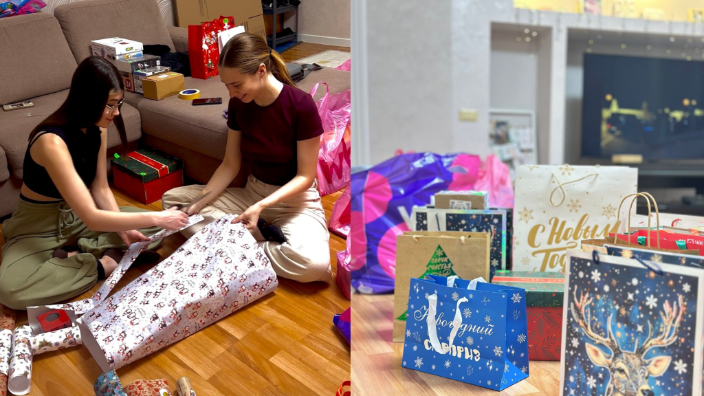 Участники фонда готовят для детей новогодние подарки