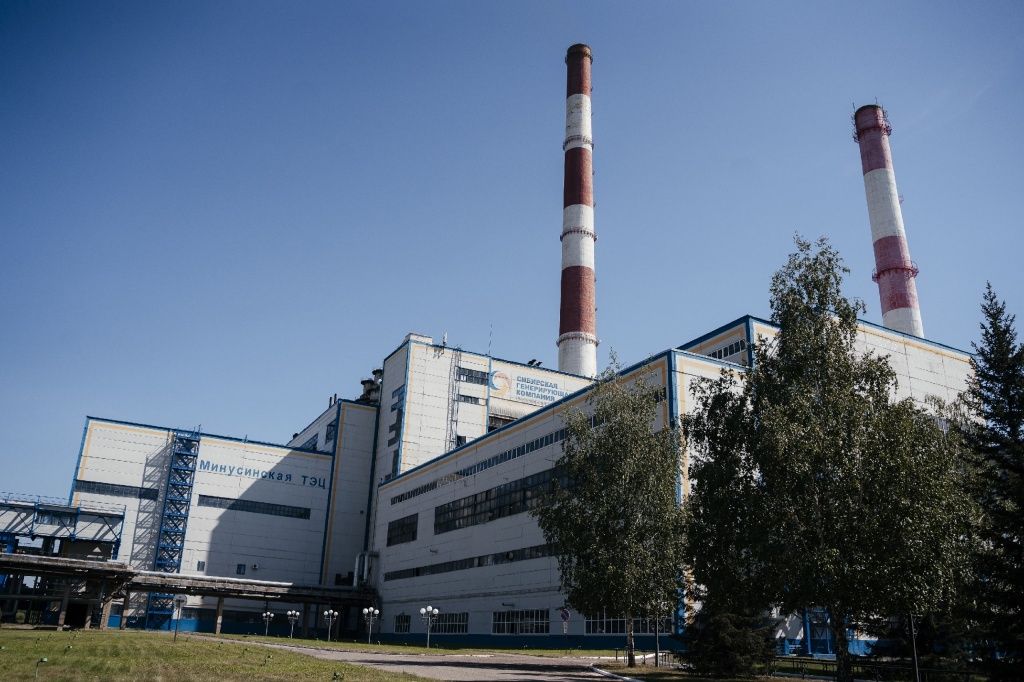 Минусинская ТЭЦ.