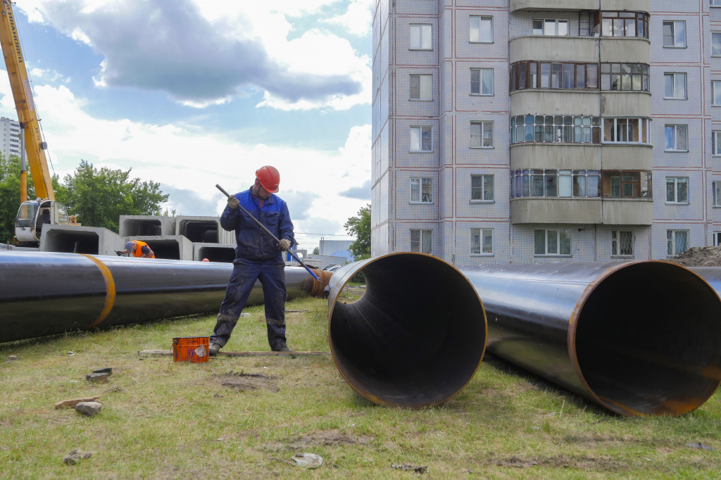 В 2021 году СГК заменит 680 метров трубопровода на Беловежской улице в Новосибирске по программе капитального ремонта