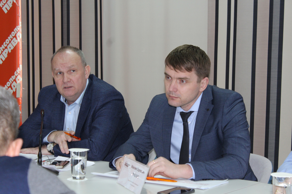 На фото — слева направо: Дмитрий Перязев, Максим Рябенко