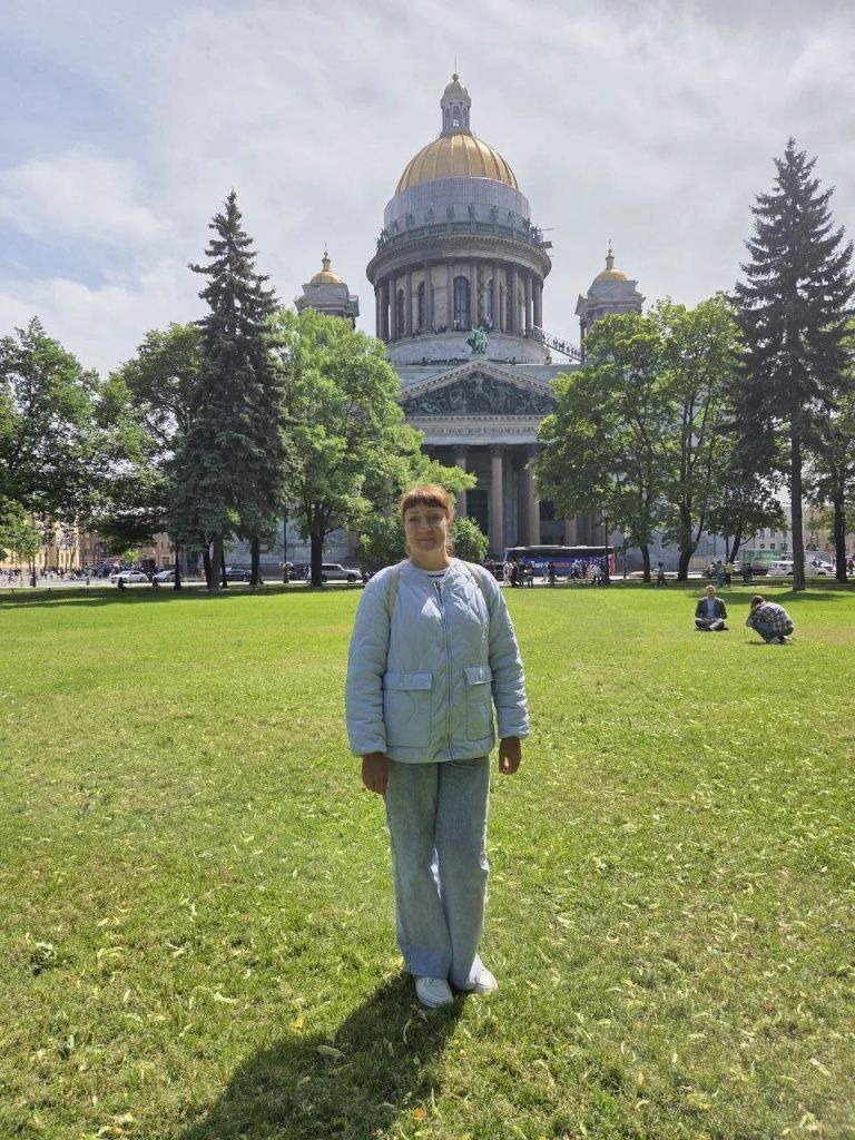 Относительно недавно Оксана Шадрина побывала в Санкт-Петербурге
