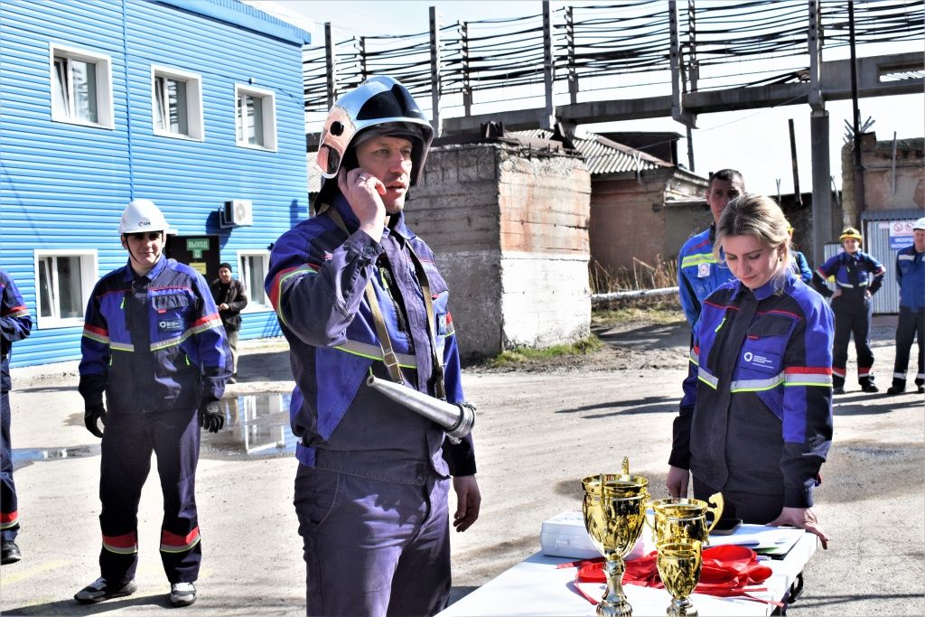 Информирование МЧС об условном пожаре