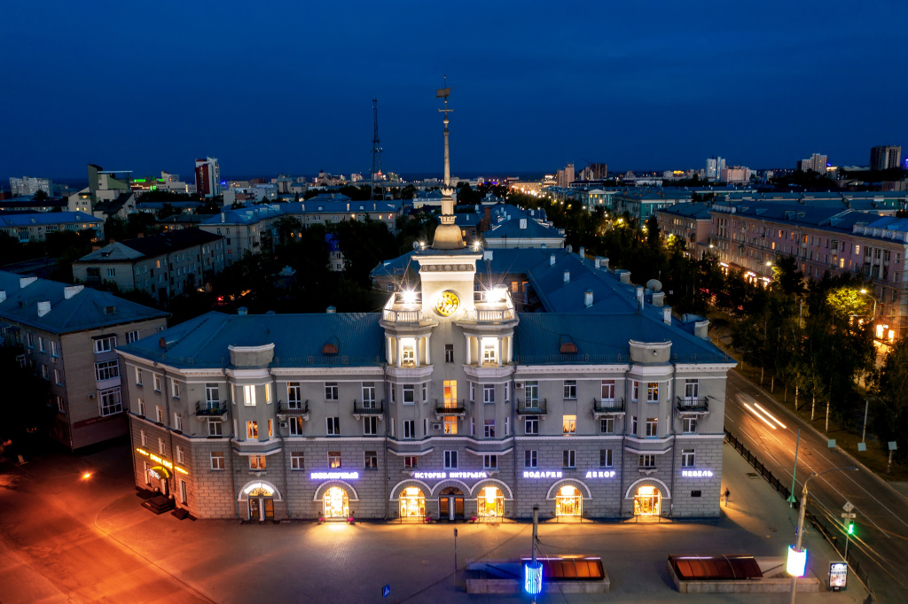 Дом под шпилем — один из культовых исторических объектов в Барнауле