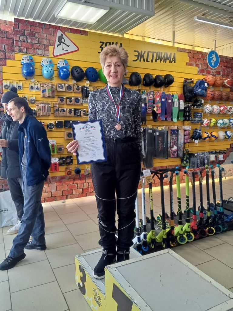 Роза Терентьева не представляет себя без лыжни