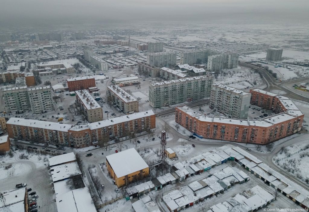 Кызыл зимой. Фото Дениса Мукимова Кызыл зимой. Фото Дениса Мукимова