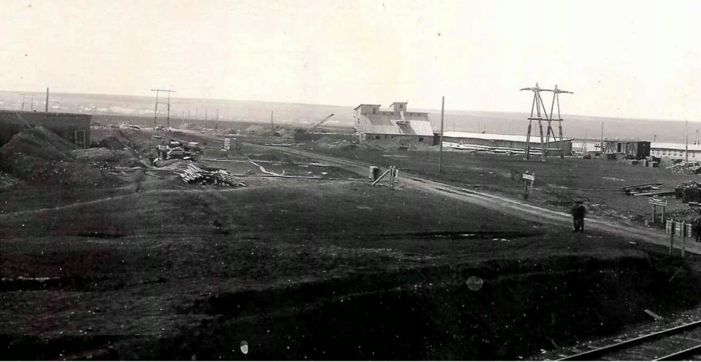 Строительная площадка химкомбината. Район будущей ТЭЦ. Фото ресурса museumazot