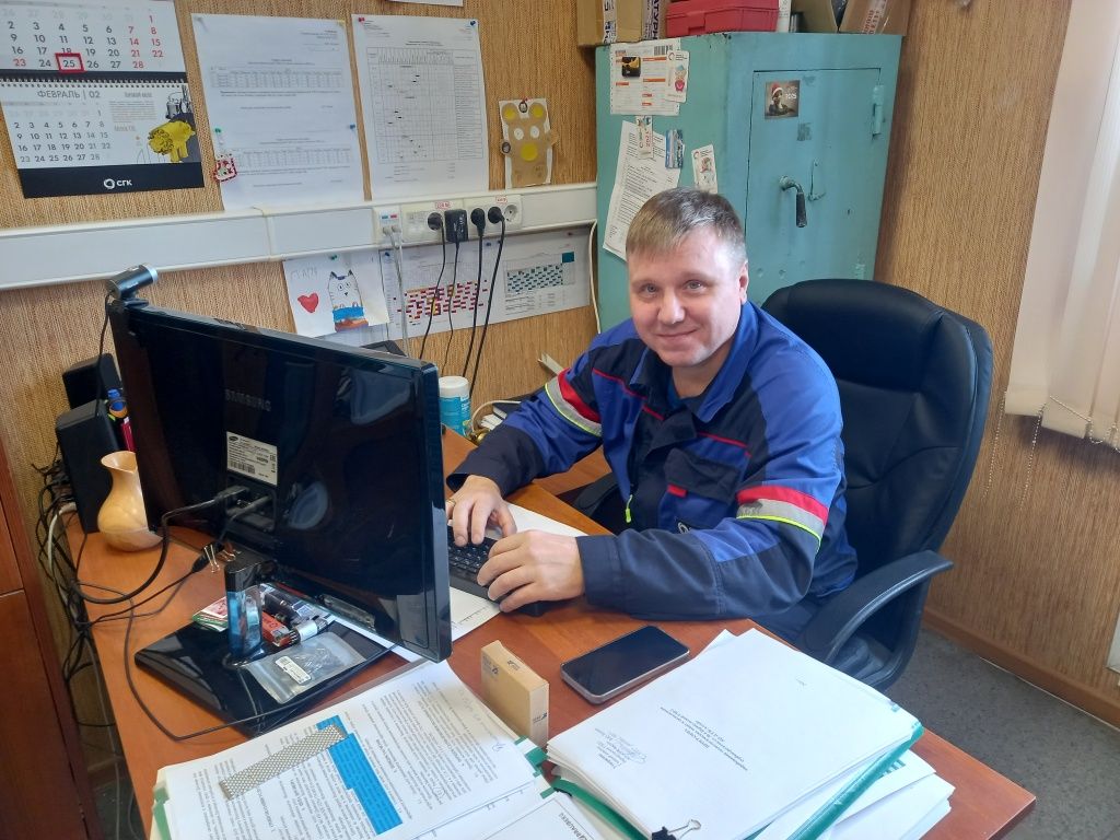 Руководитель группы АСУ ТП цеха ТАИ Барнаульской ТЭЦ-2 Сергей Селиванов 