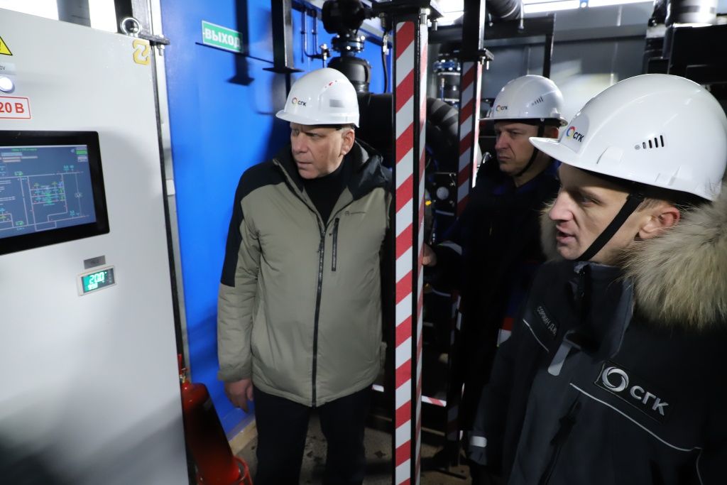 Новый ЦТП в пос. Строителей полностью автоматизирован и управляется с пульта диспетчера теплосетей