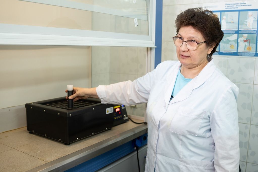 Пробу оставляют в приборе на час. Ранее золу-уноса расплавляли в муфельной печке, это более трудоемкий процесс 