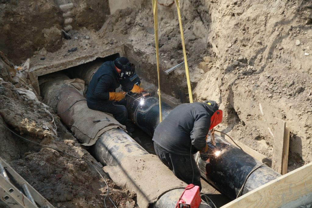 Ремонт теплосети в Барнауле 