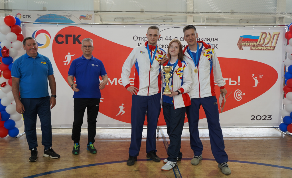 Три теннисиста Кемеровской ГРЭС, с победой! 