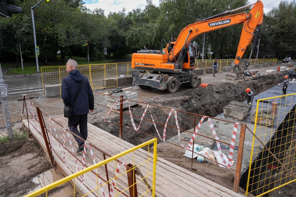 Работы на Котовского по состоянию на 3 сентября