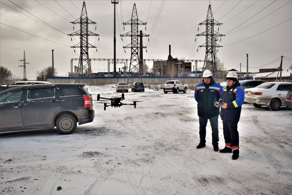 Запуск в работу промышленного тепловизора на платформе беспилотника (БПЛА)