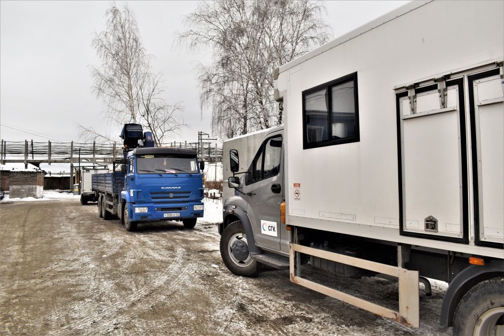 Основная техника бийского теплосетевого подразделения сосредоточена на производственной площадке предприятия, расположенной по ул. Трофимова 