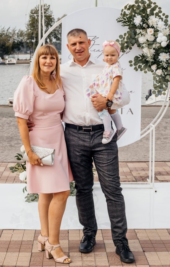 Роза Кремлева с мужем и дочерью