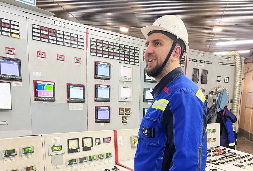 Юрий Гуров на станции