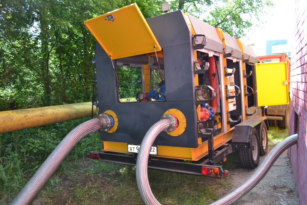 Передвижные опрессовочные установки используются во всех городах присутствия СГК в Алтайском крае