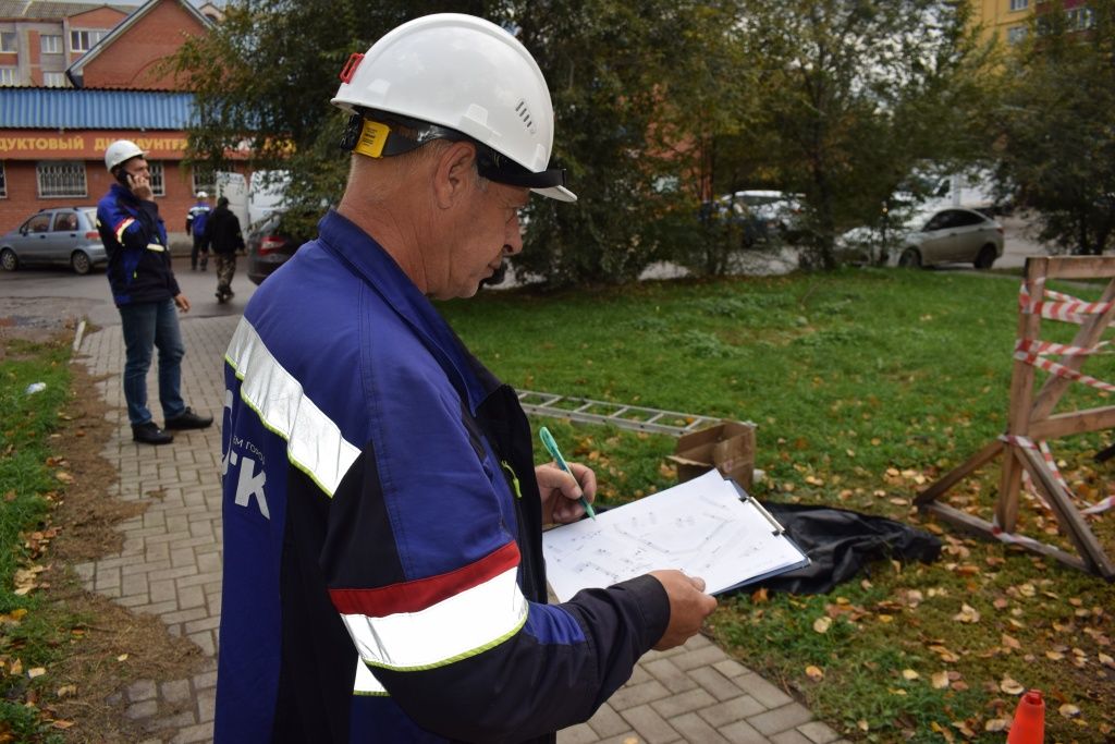 Определить район отключения помогает схема теплосетей