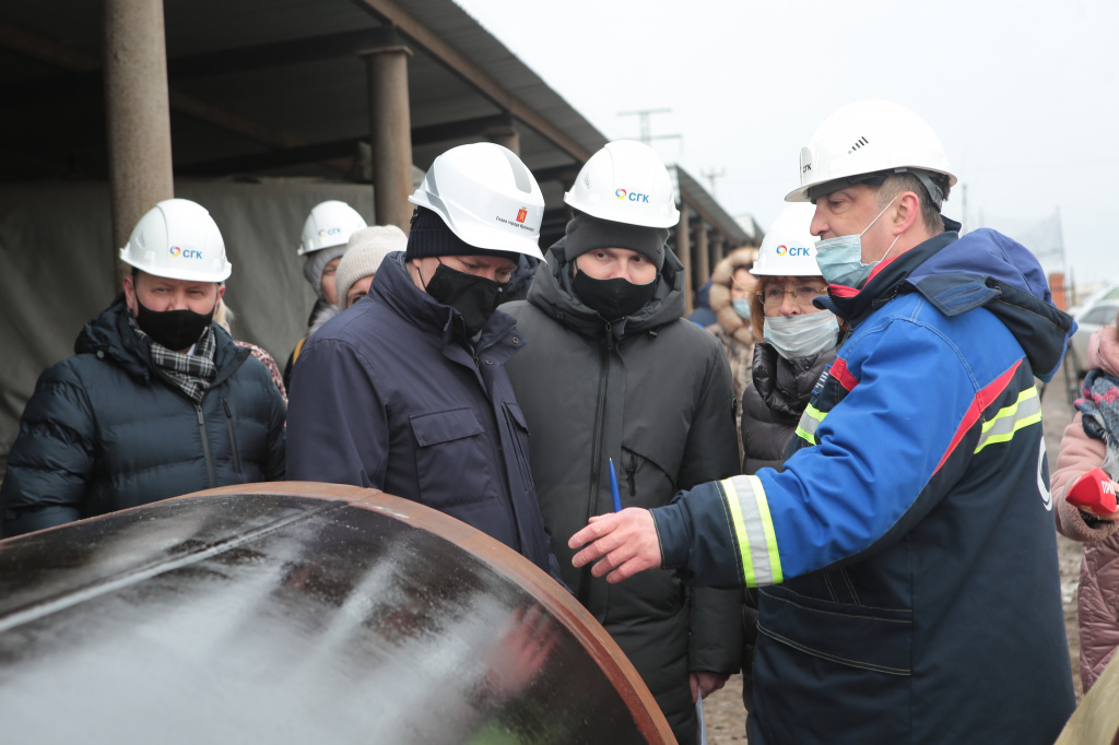 СГК отремонтирует теплосети на объекте центрального паркового кольца Красноярска